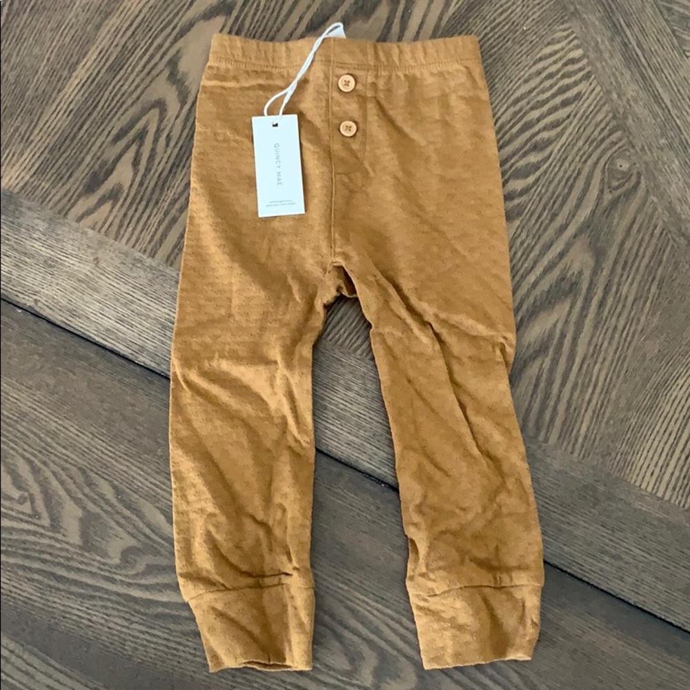 Quincy Mae pointelle leggings